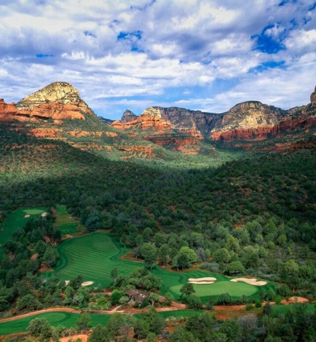 golf course view