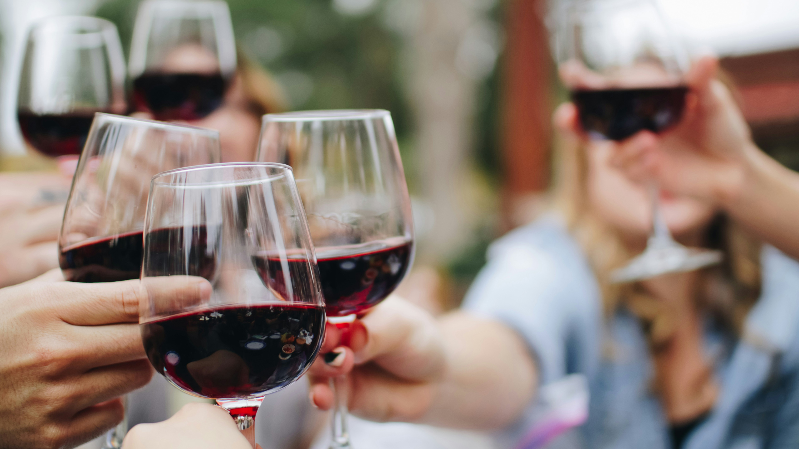 glasses of wine